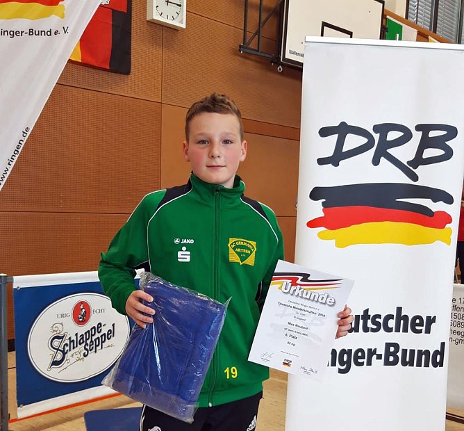 6. Platz bei den Deutschen Meisterschaften für Max Neubert (Foto: Solveig Neubert) 6. Platz bei den Deutschen Meisterschaften für Max Neubert (Foto: Solveig Neubert)