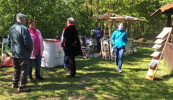 Erlebnistag Hohe Schrecke bei strahlendem Sonnenschein (Foto: Robin Kendon) Erlebnistag Hohe Schrecke bei strahlendem Sonnenschein (Foto: Robin Kendon)