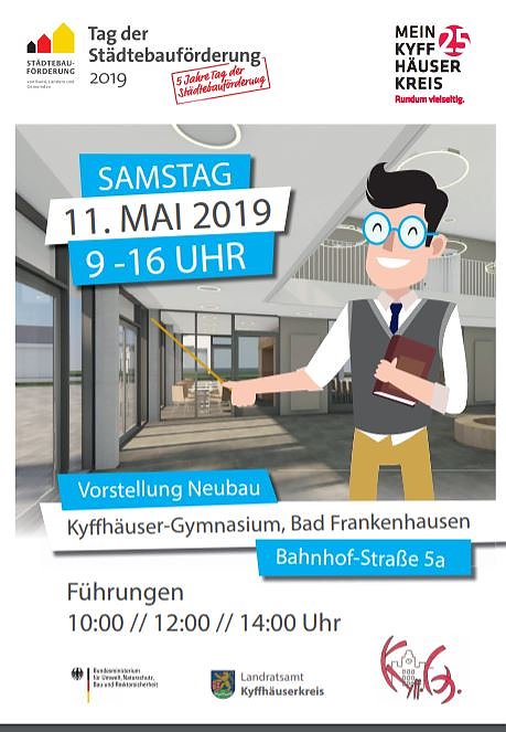 Offene Tür Kyffhäuser-Gymnasium (Foto: Landratsamt Kyffhäuserkreis) Offene Tür Kyffhäuser-Gymnasium (Foto: Landratsamt Kyffhäuserkreis)