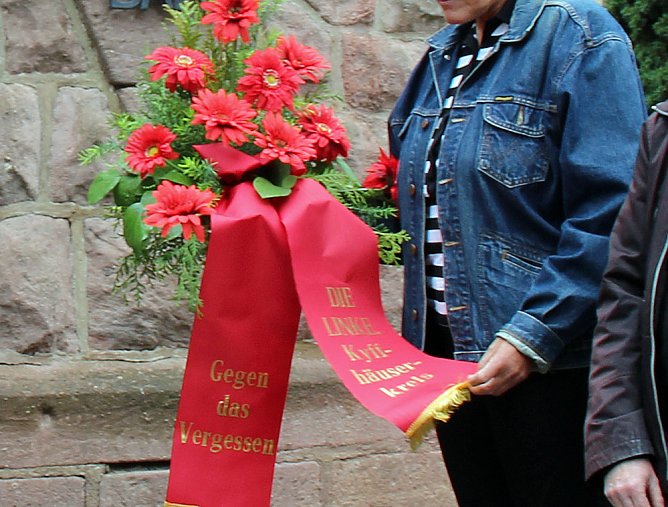 Gedenken an den 74. Jahrestag der Befreiung (Foto: Karl-Heinz Herrmann) Gedenken an den 74. Jahrestag der Befreiung (Foto: Karl-Heinz Herrmann)