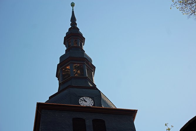 Dankesch&ouml;n vom Schiefen! (Foto: Karl-Heinz Herrmann)