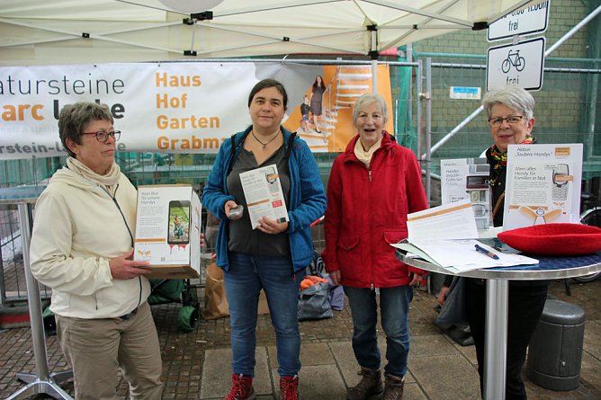 Thema "Saubere Handys" (Foto: Karl-Heinz Herrmann) Thema "Saubere Handys" (Foto: Karl-Heinz Herrmann)