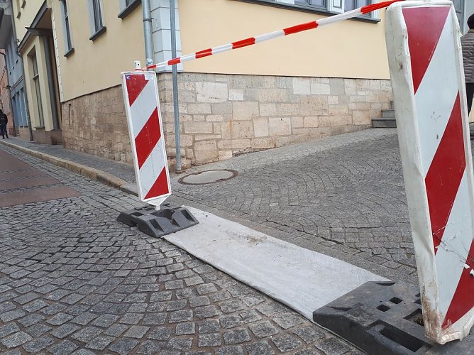 Verbesserung der Barrierefreiheit in Sondershausen (Foto: Carolin Eberth)