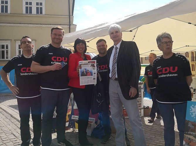 Europakandidatin bei der CDU (Foto: Stefan Schard)