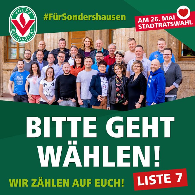 Wir lieben Sondershausen! (Foto: Tobias Schneegans) Wir lieben Sondershausen! (Foto: Tobias Schneegans)