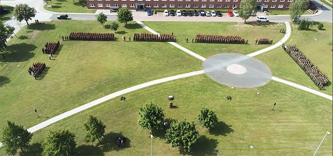 Soldaten aus vier Standorten (Foto: Bw/ Marcus Heym) Soldaten aus vier Standorten (Foto: Bw/ Marcus Heym)