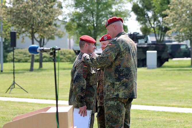 Soldaten aus vier Standorten (Foto: Bundeswehr) Soldaten aus vier Standorten (Foto: Bundeswehr)