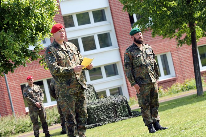 Soldaten aus vier Standorten (Foto: Bundeswehr) Soldaten aus vier Standorten (Foto: Bundeswehr)