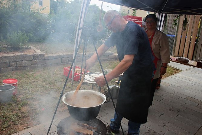 Mittelalterlich war es (Foto: Karl-Heinz Herrmann) Mittelalterlich war es (Foto: Karl-Heinz Herrmann)