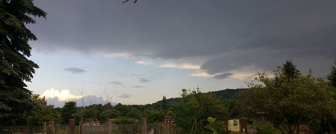 Gewitter &uuml;ber Sondershausen (Foto: Thomas Leipold)