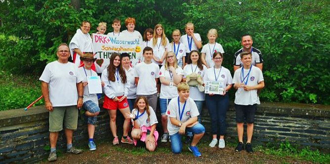 Erfolgreiche Wasserwachtjugend in Zeulenroda (Foto: L. Girschele) Erfolgreiche Wasserwachtjugend in Zeulenroda (Foto: L. Girschele)