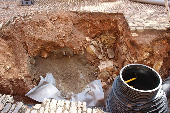 Keine zus&auml;tzliche Grabungen (Foto: Karl-Heinz Herrmann)