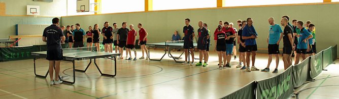 Hochklassiges Tischtennis beim 13. Greu&szlig;ener Salami-Cup (Foto: Ren&eacute; Konschak )