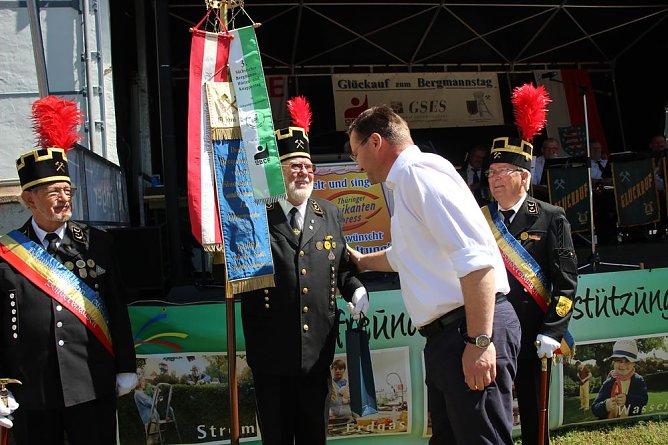 Bergbau lebt - Bergbau hat Zukunft (Foto: Karl-Heinz Herrmann)