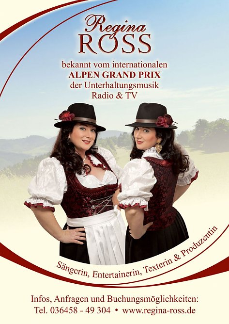 Regina Ross am Kyffhäuser-Denkmal (Foto: Stadtmarketing Bad Frankenhausen) Regina Ross am Kyffhäuser-Denkmal (Foto: Stadtmarketing Bad Frankenhausen)