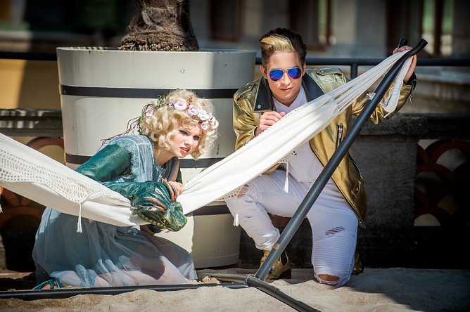 Premiere mit Orpheus und Eurydike (Foto: Marco Kneise) Premiere mit Orpheus und Eurydike (Foto: Marco Kneise)