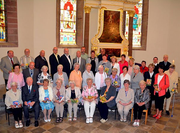 Treffen nach 70, 65, 60 und 50 Jahren: (Foto: Göbel-Bark) Treffen nach 70, 65, 60 und 50 Jahren: (Foto: Göbel-Bark)