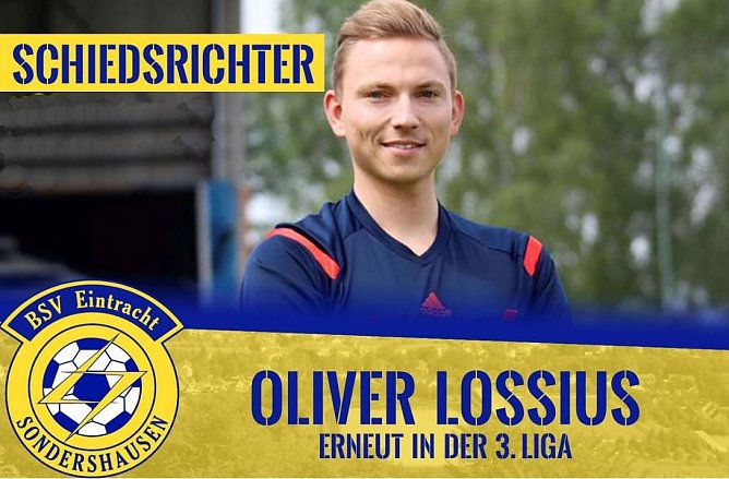 Thüringens Aushängeschild bei den Schiedsrichtern (Foto: BSV Eintracht Sondershausen) Thüringens Aushängeschild bei den Schiedsrichtern (Foto: BSV Eintracht Sondershausen)