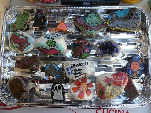 Das Steinfieber greift um sich. (Foto: Monique Schwabe) Das Steinfieber greift um sich. (Foto: Monique Schwabe)