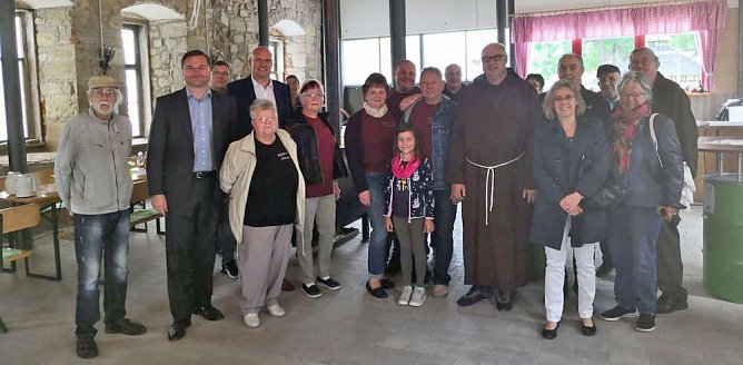 Ramelow im Kloster (Foto: privat) Ramelow im Kloster (Foto: privat)