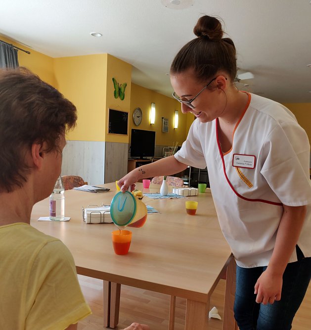 Perspektivwechsel für AOK-Azubi (Foto: AOK Plus) Perspektivwechsel für AOK-Azubi (Foto: AOK Plus)