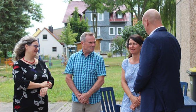 Als Thüringer Eltern Kind Zentrum geehrt (Foto: privat) Als Thüringer Eltern Kind Zentrum geehrt (Foto: privat)