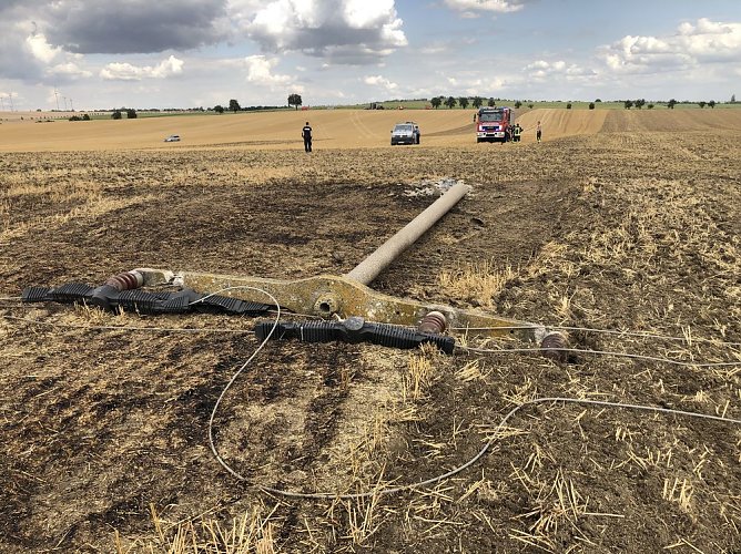 Brand bei Otterstedt (Foto: Silvio Dietzel) Brand bei Otterstedt (Foto: Silvio Dietzel)