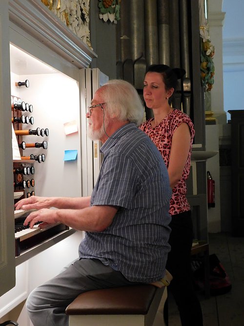 Abschlu&szlig; der Festwoche zur Orgeleinweihung (Foto: Peter Zimmer)