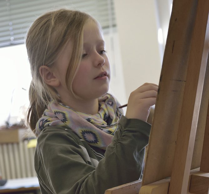 Zum Neustart des Panorama-Kinderzeichenkurses (Foto: Fred Böhme Panorama Museum) Zum Neustart des Panorama-Kinderzeichenkurses (Foto: Fred Böhme Panorama Museum)