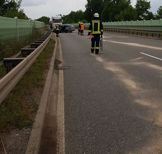 Schwerer Unfall (Foto: Silvio Dietzel)