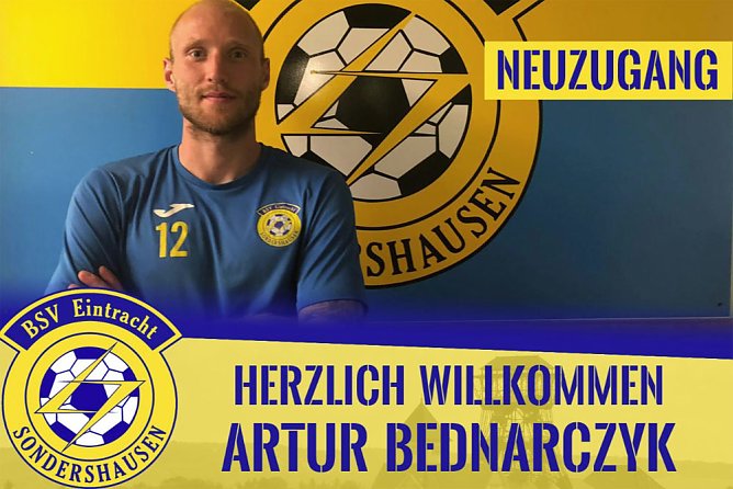 Abwehrspieler Artur Bednarczyk n&auml;chster Neuzugang (Foto: BSV Eintracht Sondershausen)