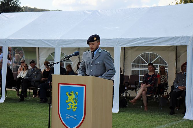 Feierliche Vereidigung in Berka (Foto: Karl-Heinz Herrmann)