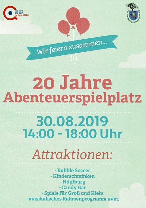 Jubil&auml;um am Abenteuerspielplatz (Foto: Stadtjugendring)