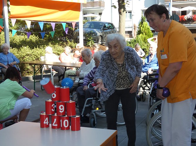 Sportfest in AWO-Seniorenresidenz (Foto: AWO) Sportfest in AWO-Seniorenresidenz (Foto: AWO)
