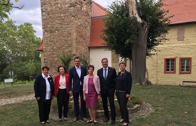 Kreisbereisung des Vorsitzenden der CDU-Landtagsfraktion Mike Mohring (Foto: Wahlkreisbüro Holbe) Kreisbereisung des Vorsitzenden der CDU-Landtagsfraktion Mike Mohring (Foto: Wahlkreisbüro Holbe)
