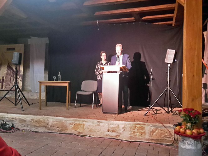 H&ouml;rmal im Denkmal (Foto: Karl-Heinz Herrmann)