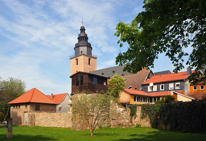 Hinter der Stadtmauer (Foto: Stadt Sondershausen) Hinter der Stadtmauer (Foto: Stadt Sondershausen)