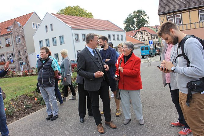 Ramelow vor Ort mit Ortswechsel (Foto: Marion Haas)