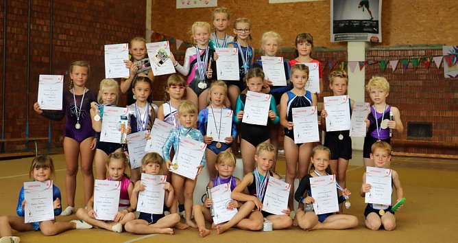 25. Kyffh&auml;userkreisjugendspiele im Turnen (Foto: SV Gl&uuml;ckauf Sondershausen)