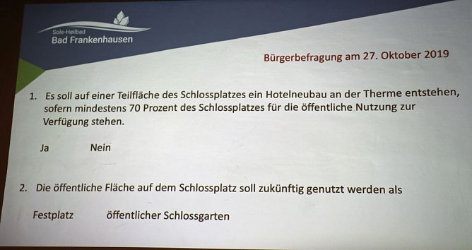 Hotelprojekt in Bad Frankenhausen vorgestellt. (Foto: Karl-Heinz Herrmann) Hotelprojekt in Bad Frankenhausen vorgestellt. (Foto: Karl-Heinz Herrmann)