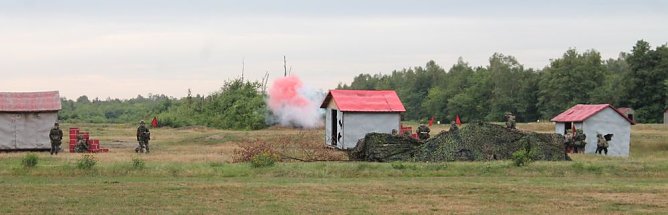 Versorgungsbataillon 131 auf dem Truppen&uuml;bungsplatz (Foto: Bundeswehr)