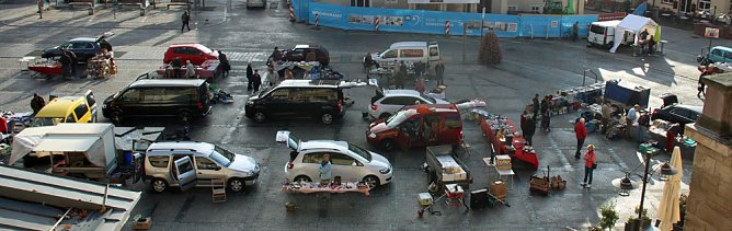 Antik Tr&ouml;delmarkt mit Gl&uuml;ck und Pech (Foto: Karl-Heinz Herrmann)