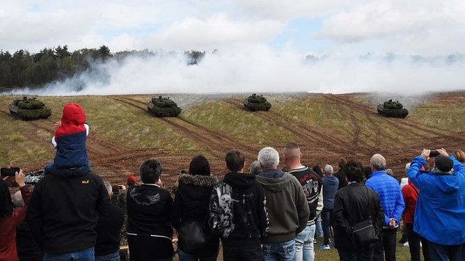 Kyffh&auml;userkaserne ein Besuchermagnet (Foto: Tobias Nordhausen)