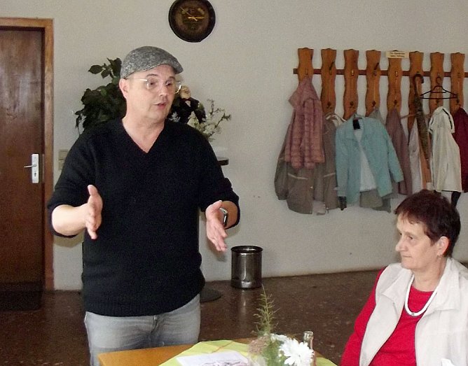 VS Stadtrat Tobias Schneegans zu Gast im WB 4 (Foto: Thomas Leipold)