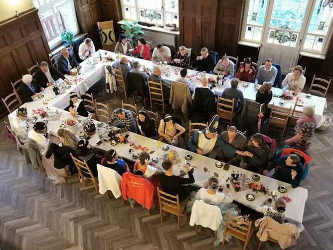Empfang beim Zwiebelmarkt (Foto: Radio Artern) Empfang beim Zwiebelmarkt (Foto: Radio Artern)