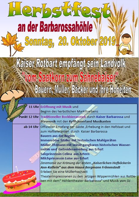 Herbstfest an der Barbarossah&ouml;hle (Foto: privat)