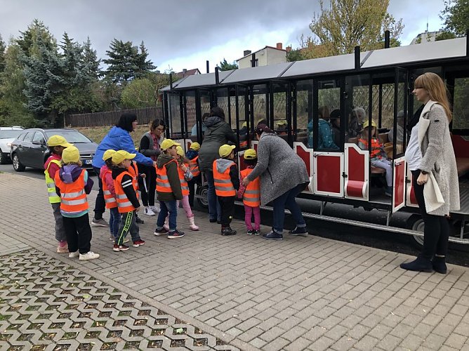 Mit der Tschu-Tschu-Bahn durch Sondershausen (Foto: AWO)