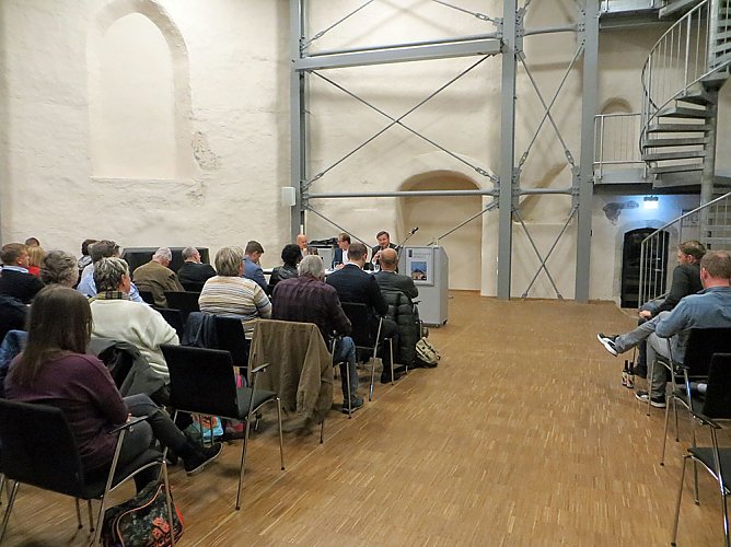 Alexander Dobrindt zum Tacheles Talk in Sondershausen (Foto: CDU Kyffh&auml;userkreis)