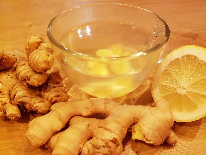 Mit Ingwer gegen die Erkältungszeit (Foto: Helene Kempe) Mit Ingwer gegen die Erkältungszeit (Foto: Helene Kempe)