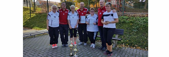 Erfolgreiche BRSG-Bosselteams (Foto: BRSG Kyffh&auml;user)